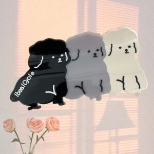 PAWSOME PETS NEW YORK Hand-painted Dog Breed Claw Hair Clip #25 | Eco-Friendly