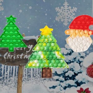 Jumbo Push Pop Fidget  Sensory -Christmas collection