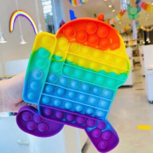 Jumbo Push Pop Fidget  Sensory -Robot collection