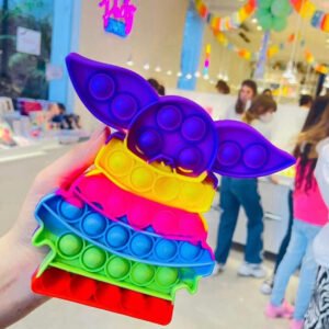 Jumbo Push Pop Fidget Sensory -Yoda collection