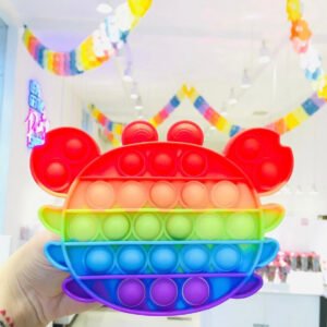 Jumbo Push Pop Fidget Sensory -Crab collection