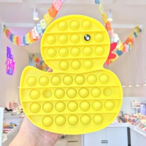 Jumbo Push Pop Fidget  Sensory -Yellow Duck collection