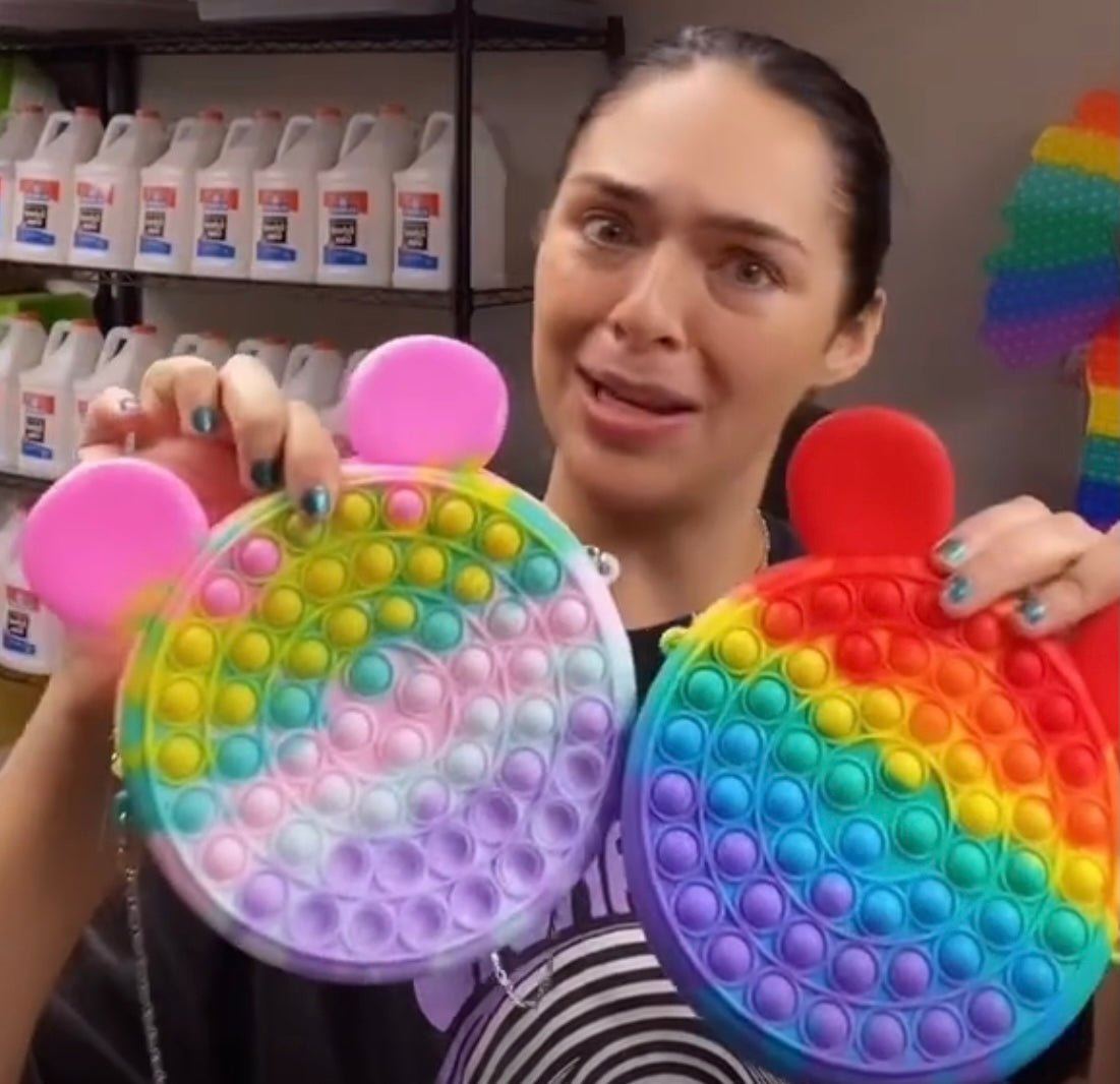 Jumbo Push Pop Fidget Sensory -Cross Body Bags collection - Image 2