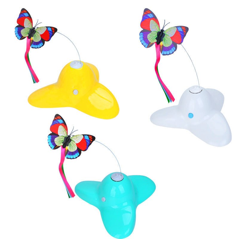 Electric rotating butterfly cat toy - Image 2