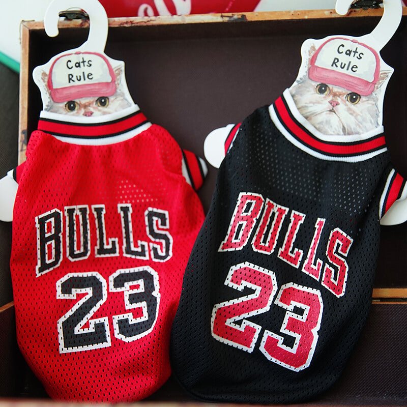 Halloween Pet Cosplay Costume Cat & Dog Outfits- Basketball LOVE