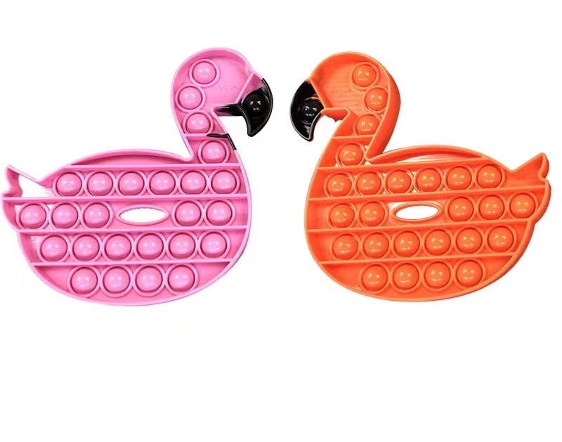 Beautiful Push Pop Fidget Sensory Toy- Flamingo Collection - Image 2