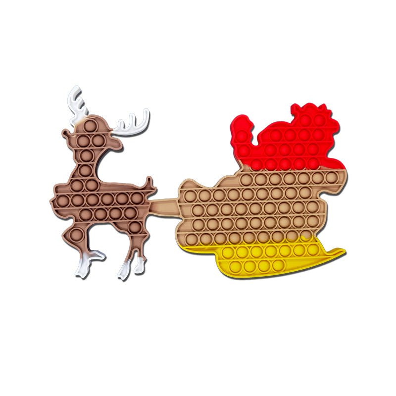 Beautiful Push Pop Fidget Sensory Toy- Merry Christmas - Image 4