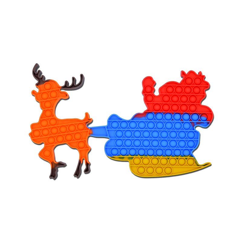 Beautiful Push Pop Fidget Sensory Toy- Merry Christmas - Image 3