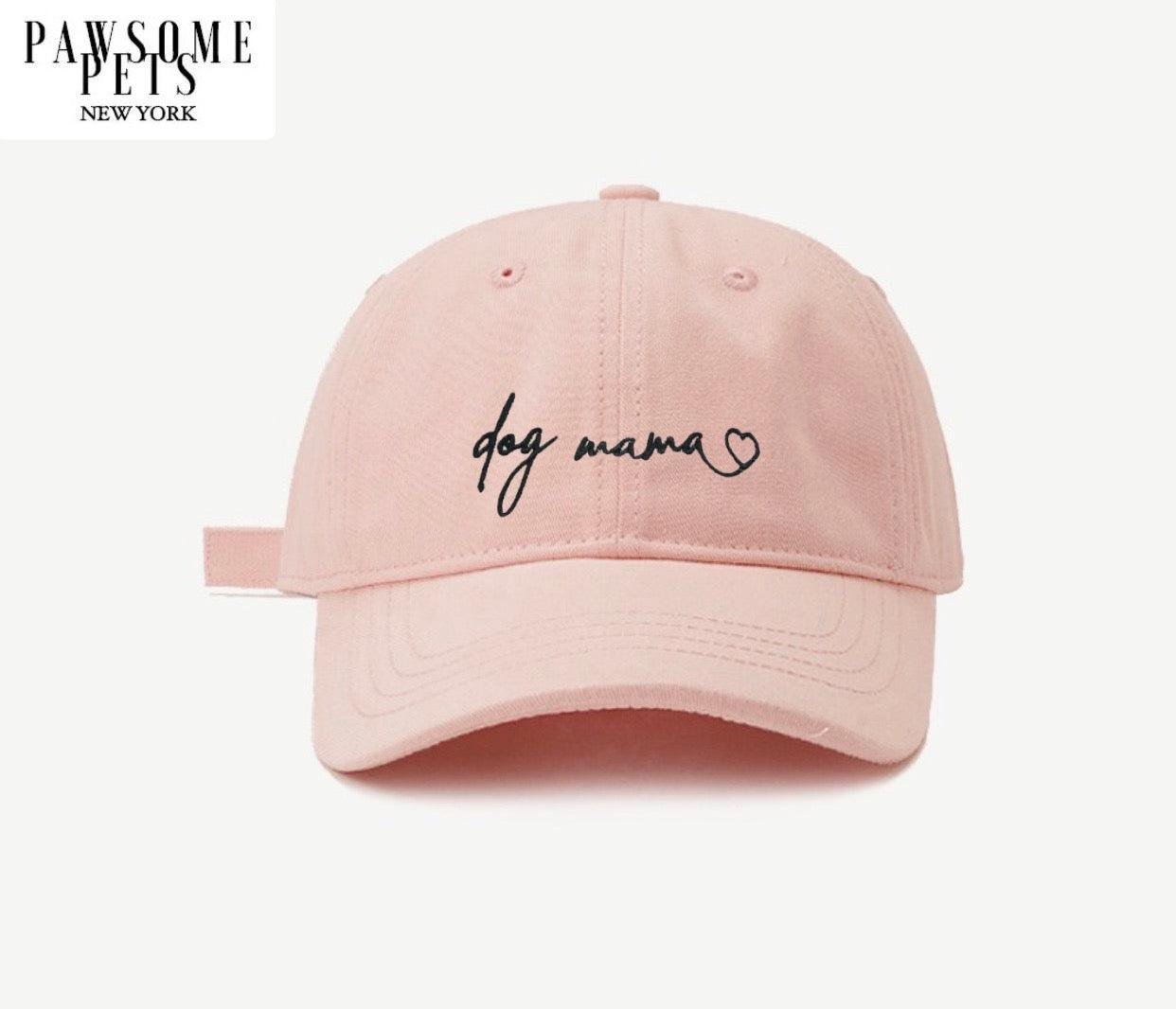 DOG MOM HAT - PINK