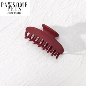 HAIR CLAWS - RED