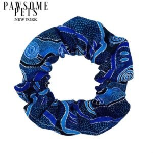 SCRUNCHIES - BLUE LOVE