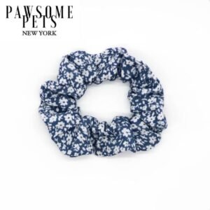 SCRUNCHIES - FLORAL BLUE