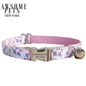 SMALL SIZE DOG & CAT COLLAR - PURPLE FAIRY