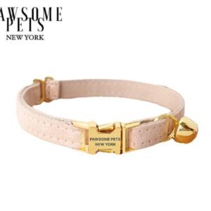 SMALL SIZE DOG & CAT COLLAR - PINKY WHITE