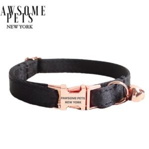 SMALL SIZE DOG & CAT COLLAR - EARTH BLACK