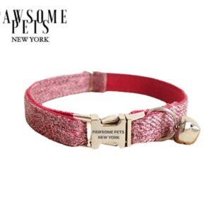 SMALL SIZE DOG & CAT COLLAR - ROSE MAUVE