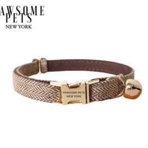 SMALL SIZE DOG & CAT COLLAR - AUBURN