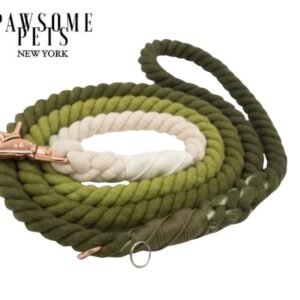 ROPE LEASH - OMBRE OLIVE