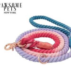 ROPE LEASH - PLUM PERFECT