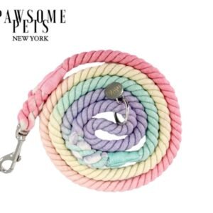 ROPE LEASH - LIGHT RAINBOW