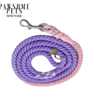 ROPE LEASH - LILAC PINK