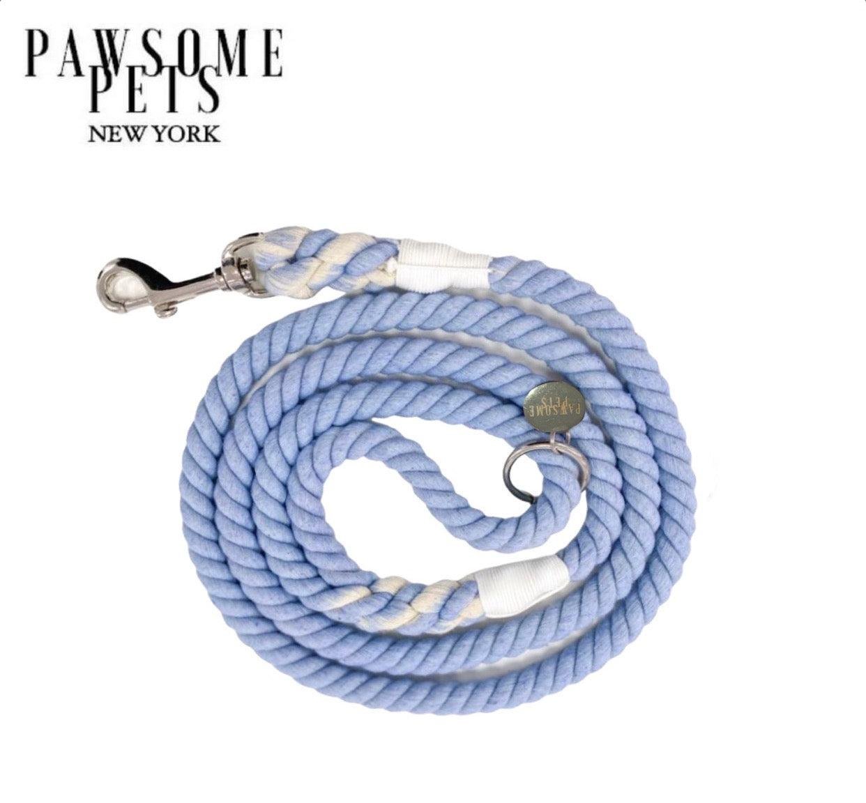 ROPE LEASH - SEA BLUE
