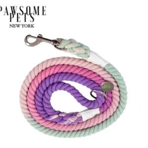 ROPE LEASH - OMBRE ROSE VIOLET