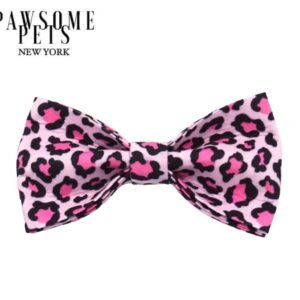 BOWTIE - PINK LEOPARD