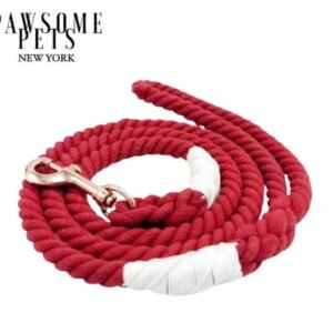 ROPE LEASH - SPAINISH RED