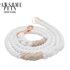 ROPE LEASH - SNOW WHITE