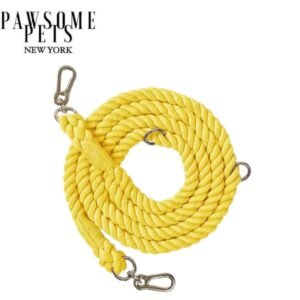 HANDS FREE DOG ROPE LEASH - AUTUMN GARDEN