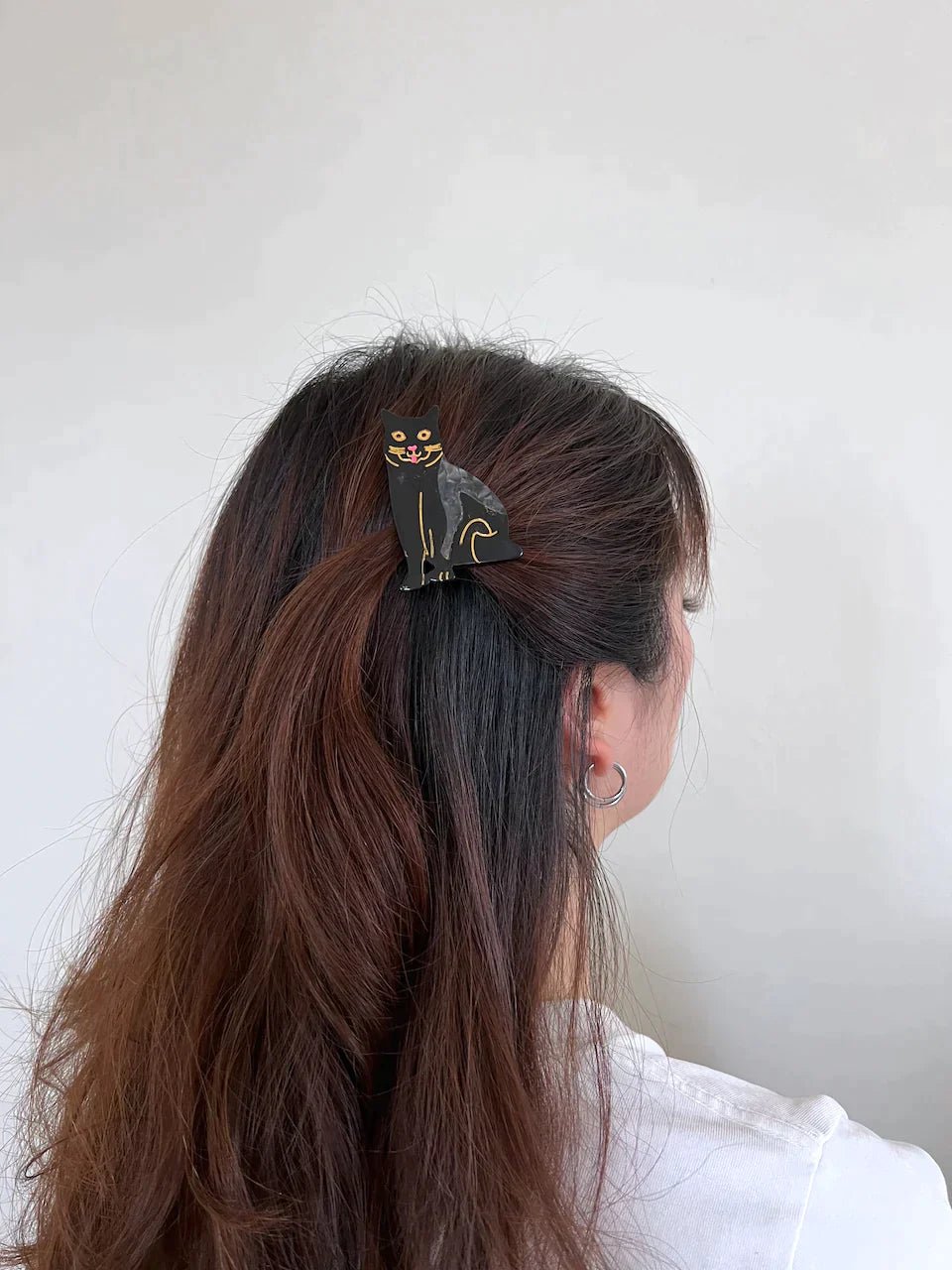 PAWSOME PETS NEW YORK Hand-painted Cat Breed Claw Hair Clip #7 | Eco-Friendly - Image 3