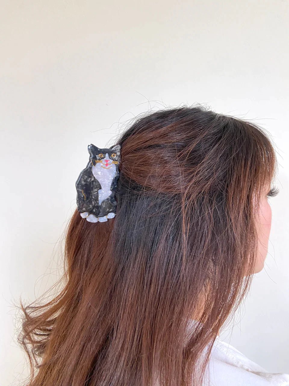 PAWSOME PETS NEW YORK Hand-painted Cat Breed Claw Hair Clip #7 | Eco-Friendly - Image 4