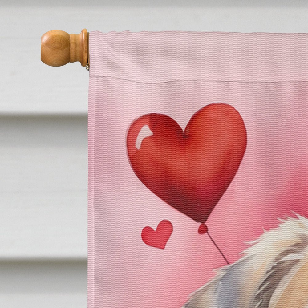 Anatolian Shepherd Dog My Valentine House Flag - Image 3
