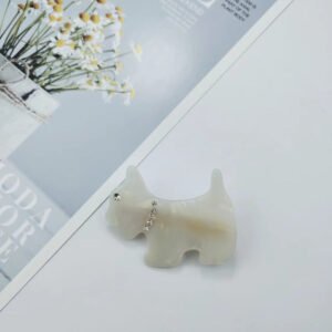 PAWSOME PETS NEW YORK Hand-painted Dog Hair Clip #6 | Eco-Friendly