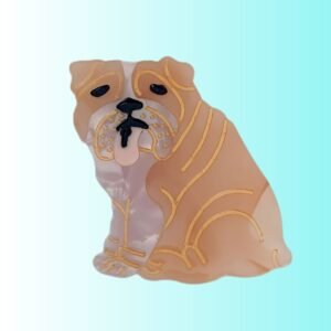 PAWSOME PETS NEW YORK Hand-painted Dog Breed Claw Hair Clip #21 | Eco-Friendly