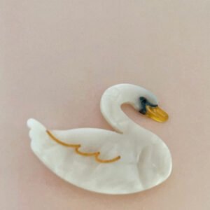 PAWSOME PETS NEW YORK Hand-painted BIRDS COLLECTION Hair Clip # 5 | Eco-Friendly