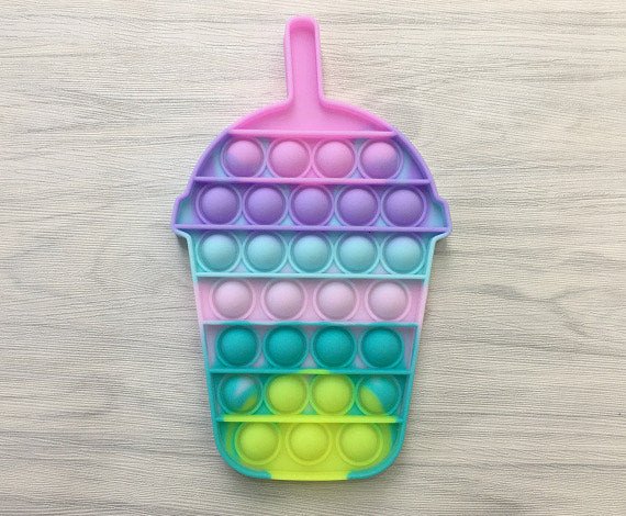 Jumbo Push Pop Fidget Sensory Toys -Mermaid collection - Image 3