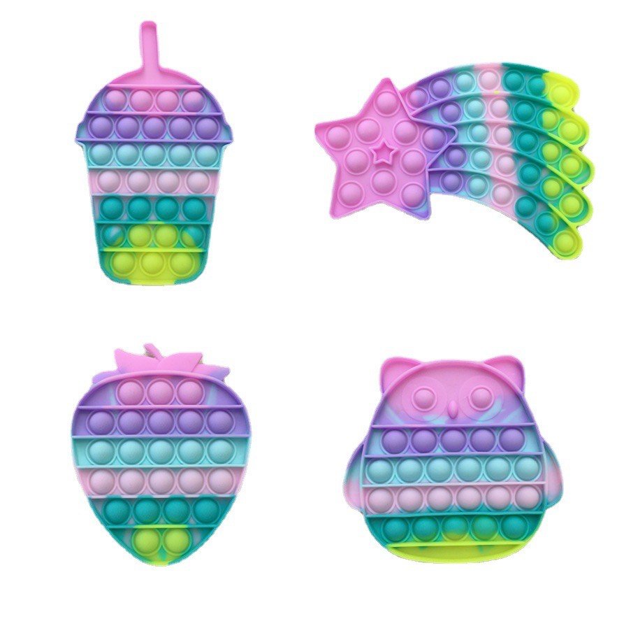 Jumbo Push Pop Fidget Sensory Toys -Mermaid collection - Image 2