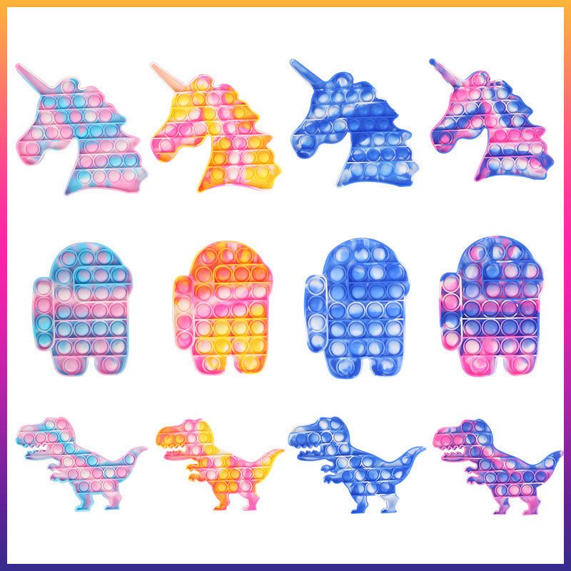 Jumbo Push Pop Fidget Sensory Toy- mixed collection