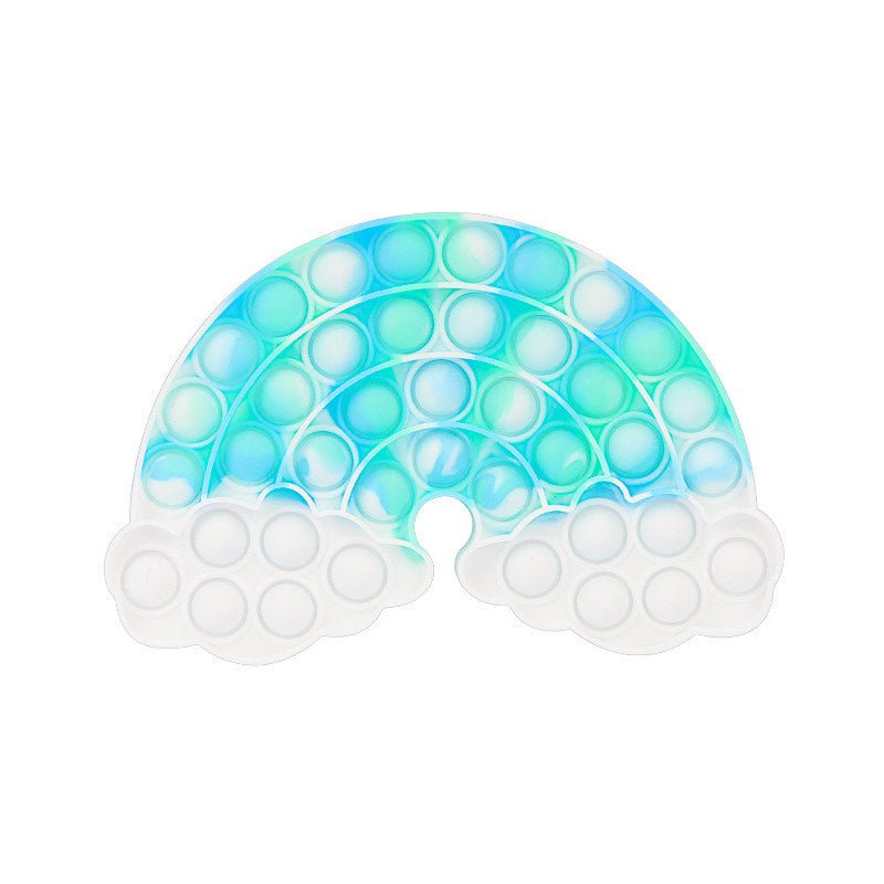 Jumbo Push Pop Fidget Sensory Toy-Cloud Rainbow Collection - Image 5