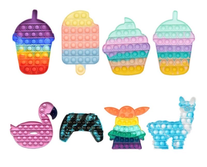 Jumbo Push Pop Fidget-Fidget Sensory Toy-Summer collection - Image 3