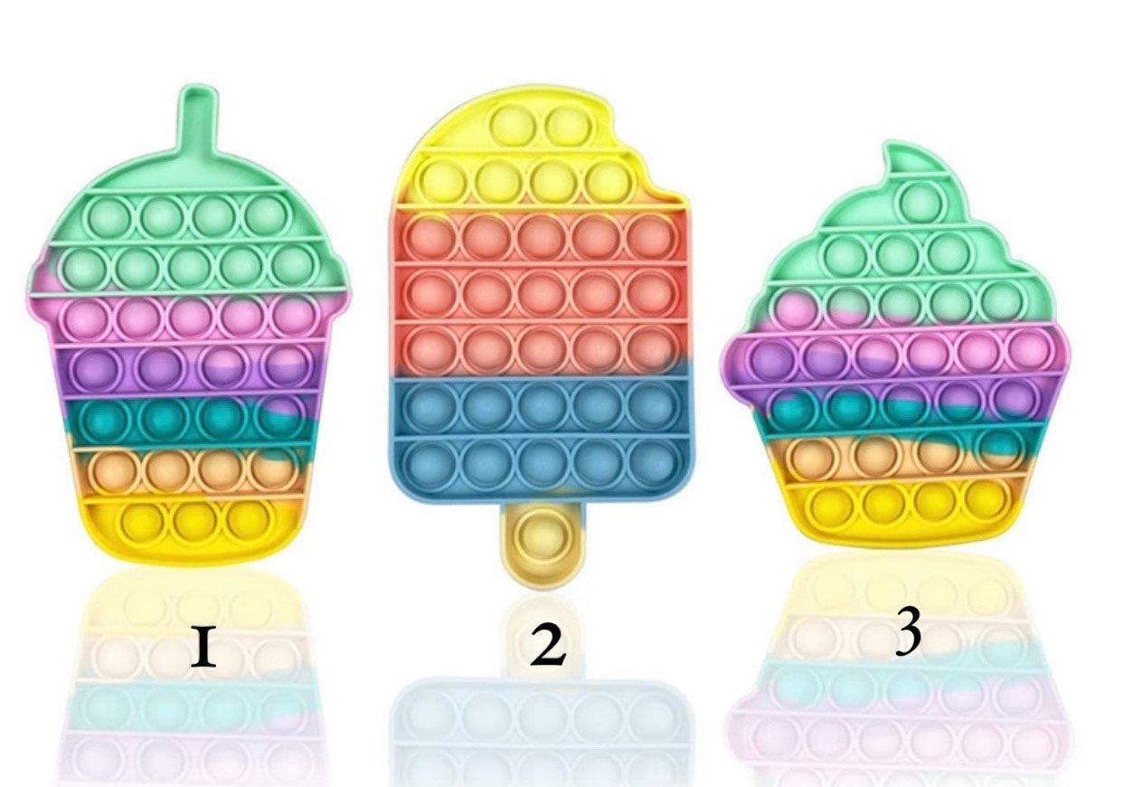 Jumbo Push Pop Fidget-Fidget Sensory Toy-Ice Cream collection - Image 3