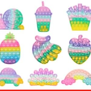 Jumbo Push Pop Fidget  Sensory - Foodie World collection