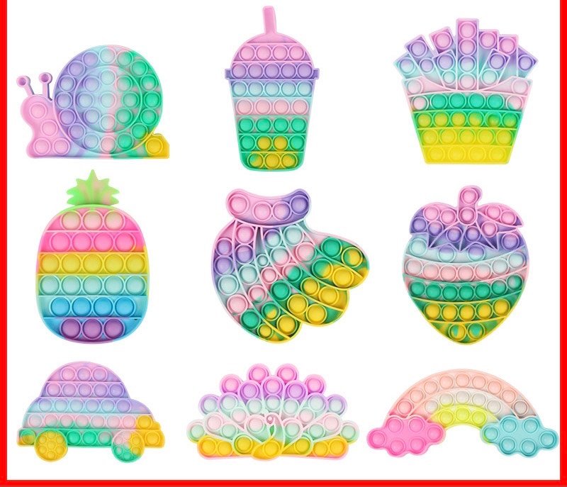 Jumbo Push Pop Fidget Sensory - Foodie World collection