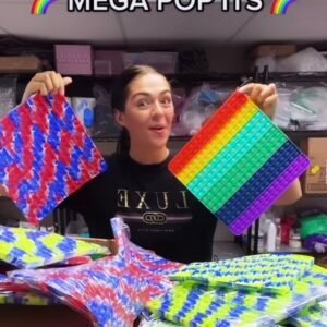 Jumbo Push Pop Fidget Toy-Fidget Sensory Toys-Square