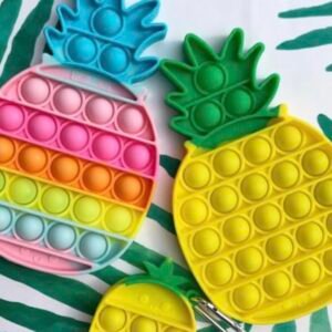 Jumbo Push Pop Fidget  Sensory Toy-Pineapple Collection